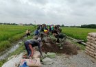 Gotong Royong TNI Dan Warga Warnai Betonisasi Jalan Pertanian Desa Mlese Klaten Pada KBMKB Ke-32 TA 2026