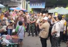 Danramil 05/Jatinom Dampingi Bupati Klaten Tinjau Pasar Gabus Jelang Ramadhan 1447 H