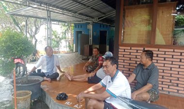 Babinsa Kelurahan Klaten Pererat Silaturahmi Dengan Warga Kampung Sekalekan